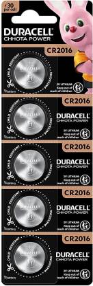 DURACELL CR2016 Battery  (Pack of 5)