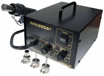 Quick 850A Hot Air Gun Soldering SMD Rework Station 270 W Temperature Controlled  (Conical Tip)