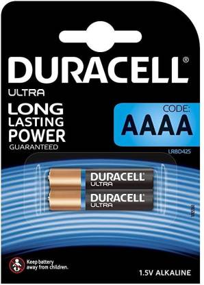 DURACELL Ultra Alkaline AAAA Batteries, 2 Count Battery