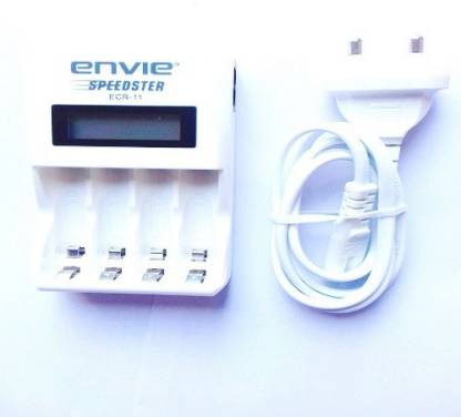 Envie SPEEDSTAR ECR 11 Camera Battery Charger  (White)