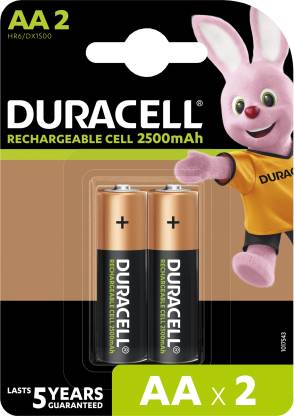 DURACELL Ultra A A - 2 Pcs - 2500 mAh Battery  (Pack of 2)