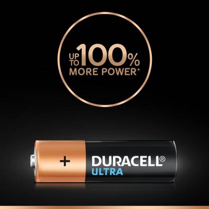 DURACELL Ultra Alkaline AA Battery  (Pack of 8)
