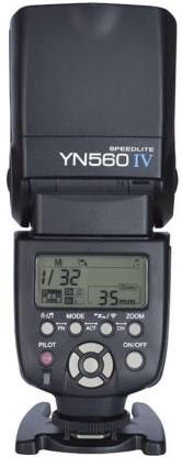 Yongnuo YN-560IV Wireless Speedlite for Canon,Nikon,Pentax, Fujifilm,Olympus,Panasonic Flash  (Black)