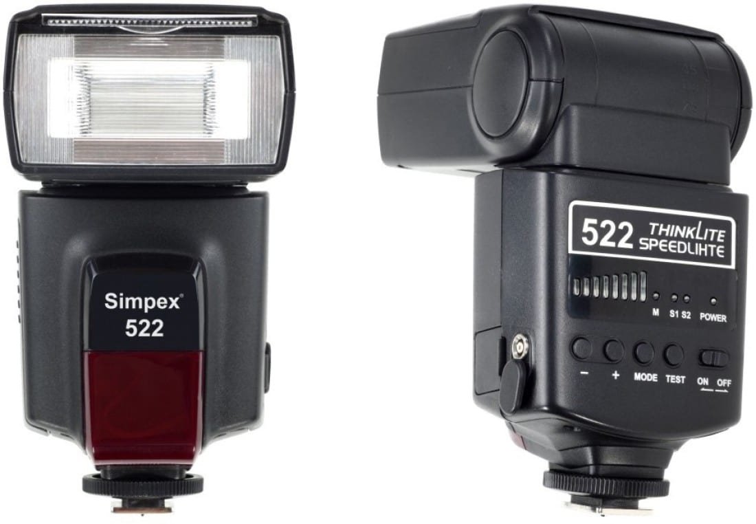 SIMPEX 522 Flash Manual Shoe Mount For All DSLR Cameras