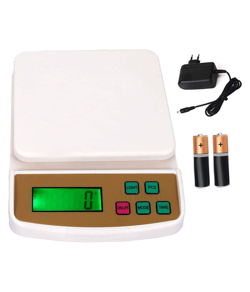 SF Electronic Compact Digital Kitchen SF 400 A Weighing Scale Digital Kitchen Weighing Scales Weighing Capacity  0.5 Kg